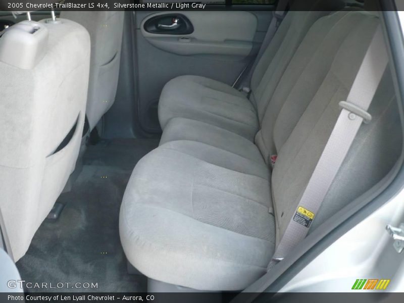 Silverstone Metallic / Light Gray 2005 Chevrolet TrailBlazer LS 4x4