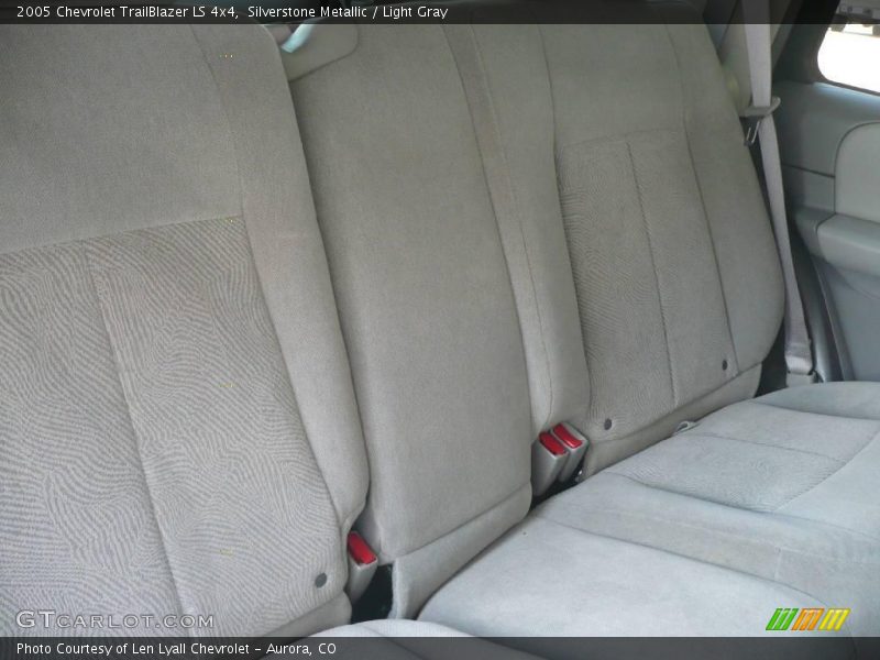 Silverstone Metallic / Light Gray 2005 Chevrolet TrailBlazer LS 4x4