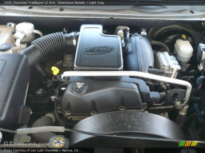 Silverstone Metallic / Light Gray 2005 Chevrolet TrailBlazer LS 4x4