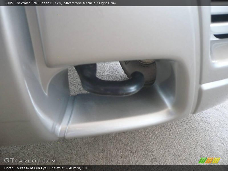 Silverstone Metallic / Light Gray 2005 Chevrolet TrailBlazer LS 4x4
