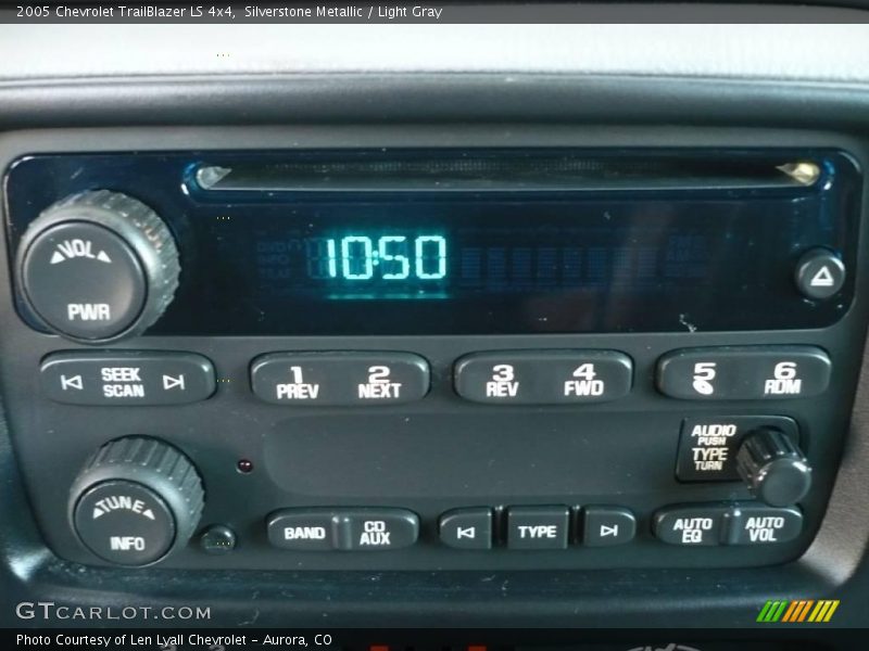 Silverstone Metallic / Light Gray 2005 Chevrolet TrailBlazer LS 4x4