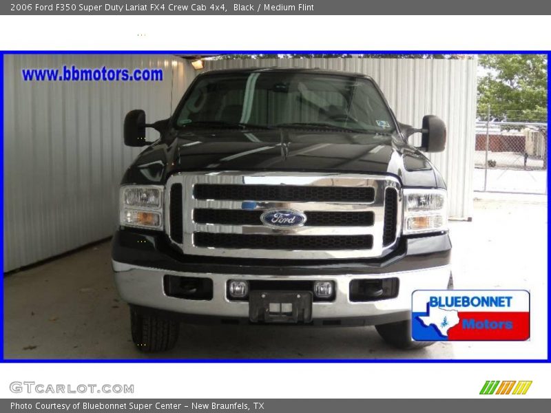 Black / Medium Flint 2006 Ford F350 Super Duty Lariat FX4 Crew Cab 4x4