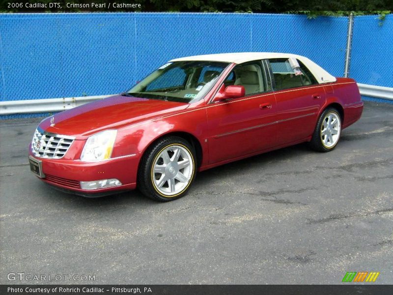 Crimson Pearl / Cashmere 2006 Cadillac DTS
