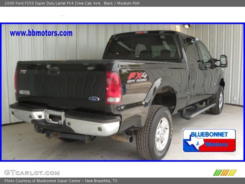 Black / Medium Flint 2006 Ford F350 Super Duty Lariat FX4 Crew Cab 4x4