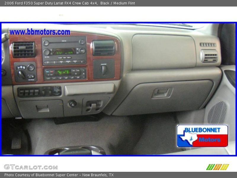 Black / Medium Flint 2006 Ford F350 Super Duty Lariat FX4 Crew Cab 4x4