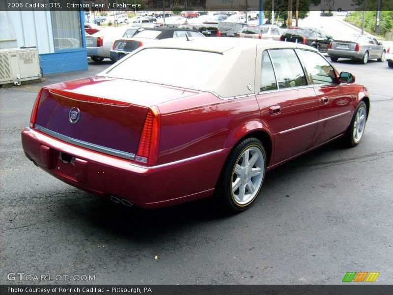 Crimson Pearl / Cashmere 2006 Cadillac DTS