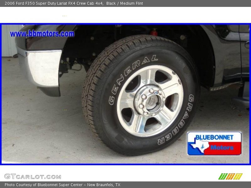 Black / Medium Flint 2006 Ford F350 Super Duty Lariat FX4 Crew Cab 4x4
