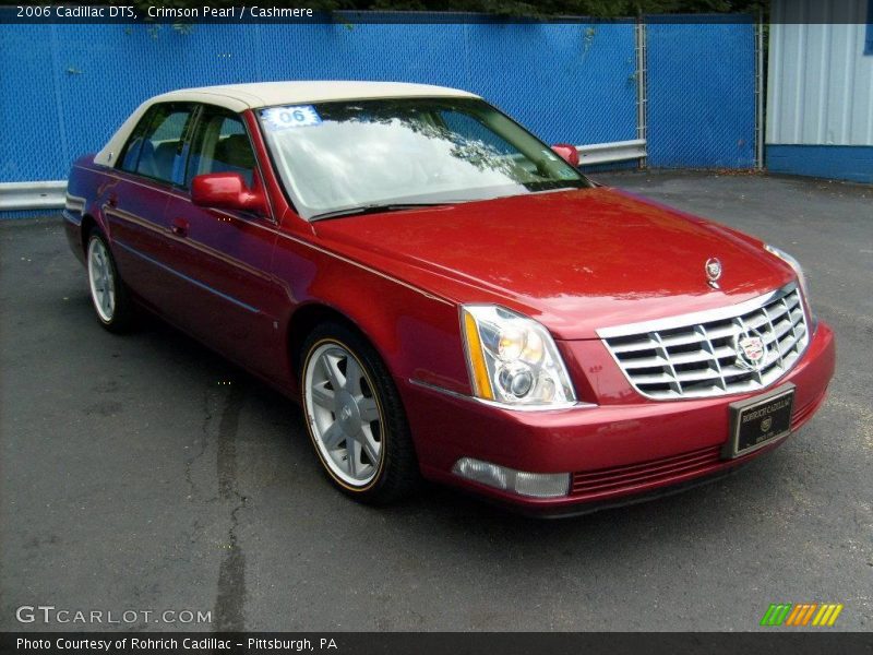 Crimson Pearl / Cashmere 2006 Cadillac DTS