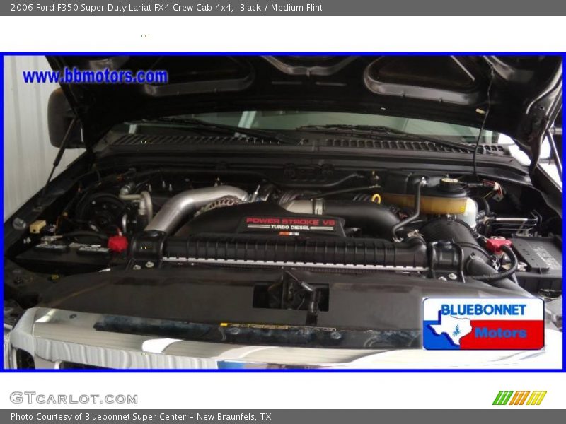 Black / Medium Flint 2006 Ford F350 Super Duty Lariat FX4 Crew Cab 4x4