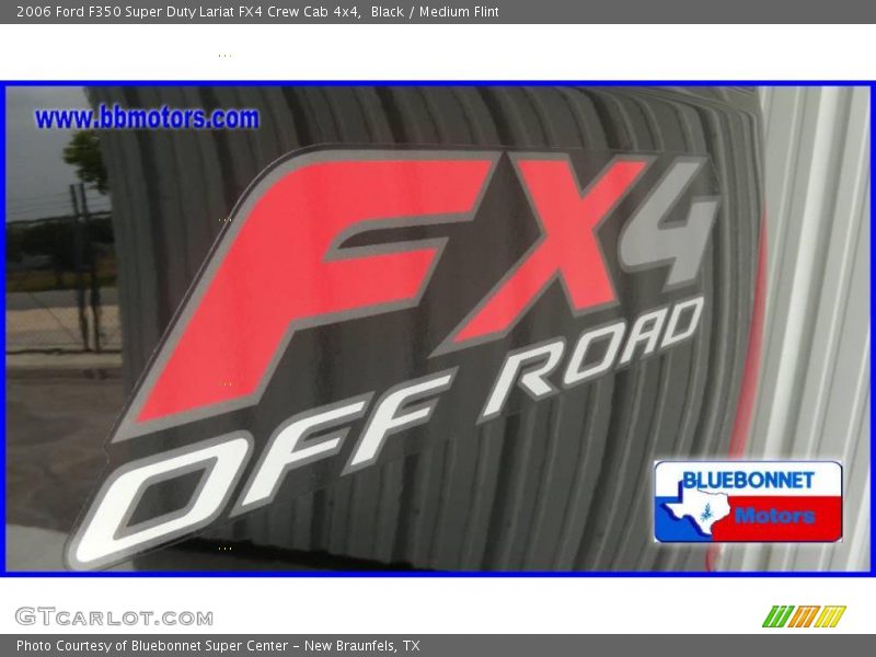 Black / Medium Flint 2006 Ford F350 Super Duty Lariat FX4 Crew Cab 4x4