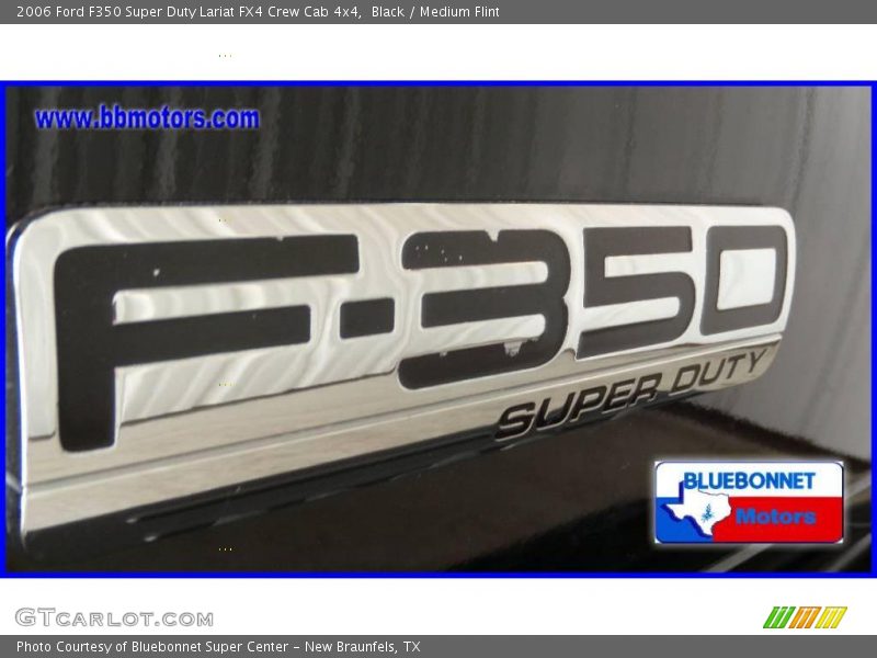 Black / Medium Flint 2006 Ford F350 Super Duty Lariat FX4 Crew Cab 4x4