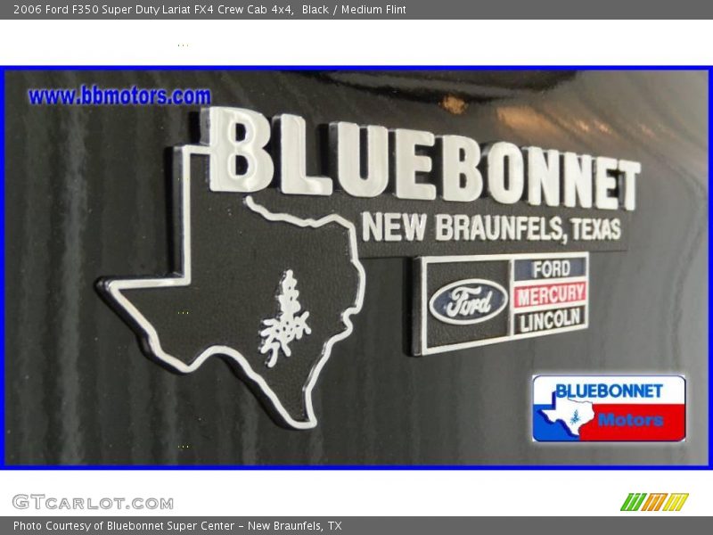 Black / Medium Flint 2006 Ford F350 Super Duty Lariat FX4 Crew Cab 4x4