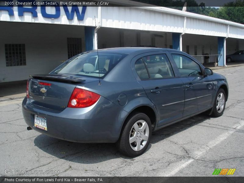 Blue Granite Metallic / Gray 2005 Chevrolet Cobalt Sedan