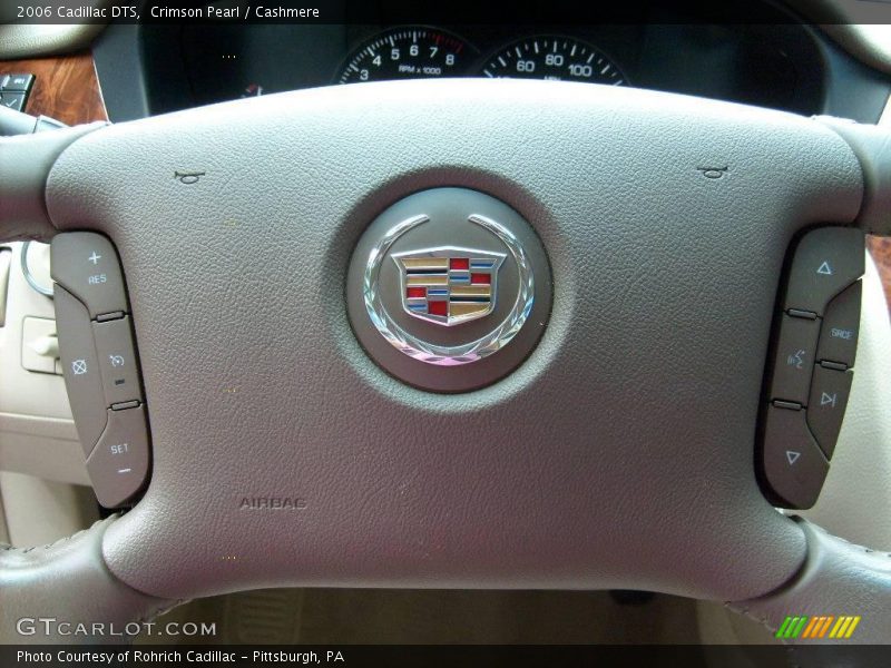 Crimson Pearl / Cashmere 2006 Cadillac DTS