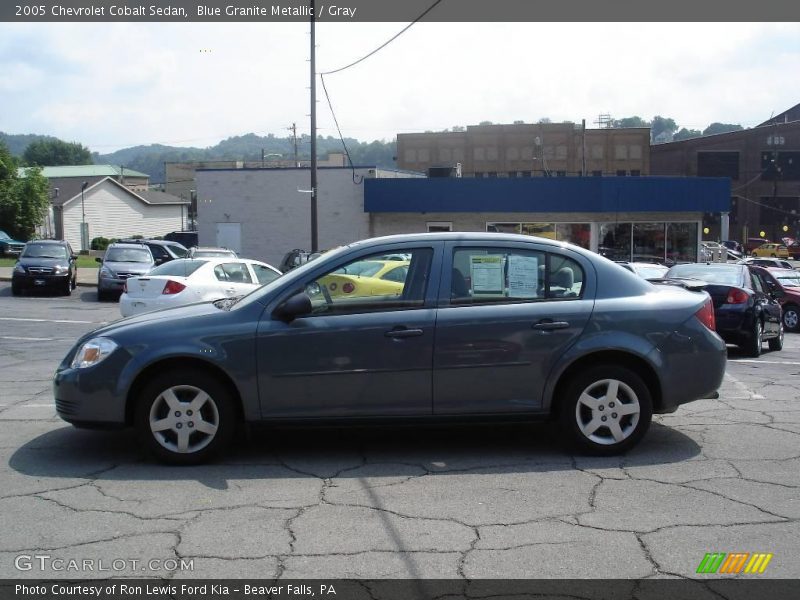 Blue Granite Metallic / Gray 2005 Chevrolet Cobalt Sedan