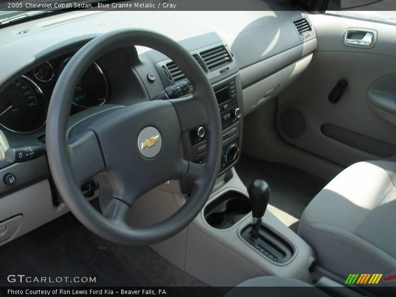 Blue Granite Metallic / Gray 2005 Chevrolet Cobalt Sedan