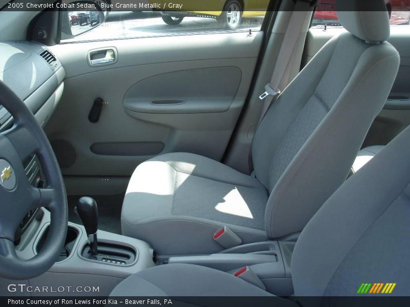 Blue Granite Metallic / Gray 2005 Chevrolet Cobalt Sedan