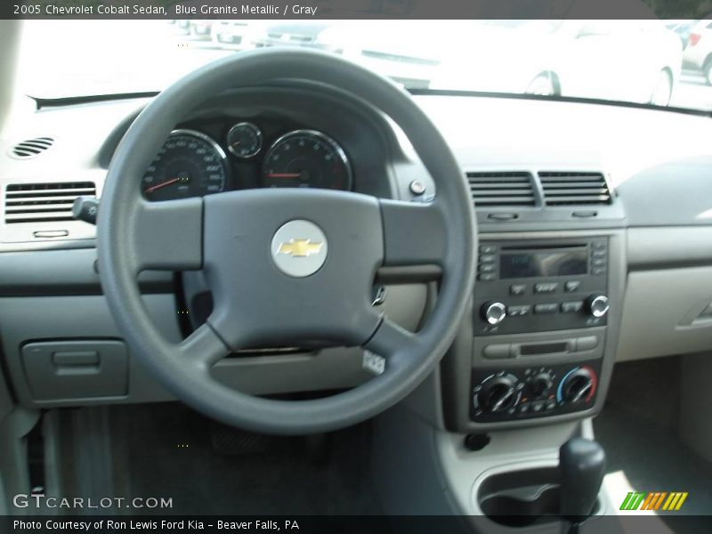 Blue Granite Metallic / Gray 2005 Chevrolet Cobalt Sedan