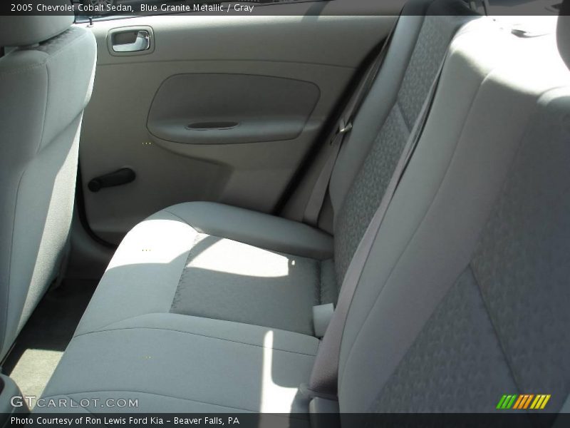 Blue Granite Metallic / Gray 2005 Chevrolet Cobalt Sedan