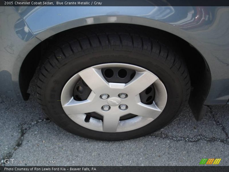 Blue Granite Metallic / Gray 2005 Chevrolet Cobalt Sedan