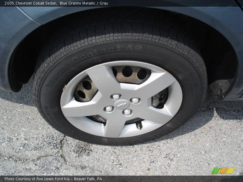 Blue Granite Metallic / Gray 2005 Chevrolet Cobalt Sedan