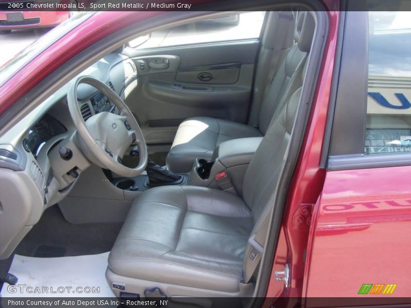 Sport Red Metallic / Medium Gray 2005 Chevrolet Impala LS