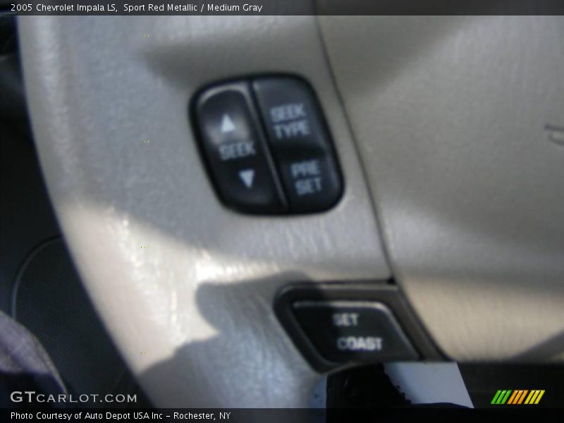 Sport Red Metallic / Medium Gray 2005 Chevrolet Impala LS