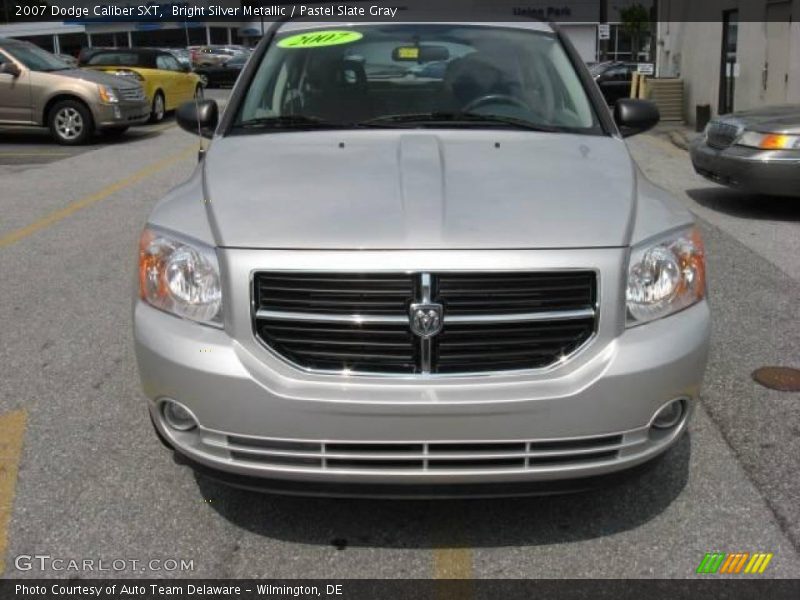 Bright Silver Metallic / Pastel Slate Gray 2007 Dodge Caliber SXT