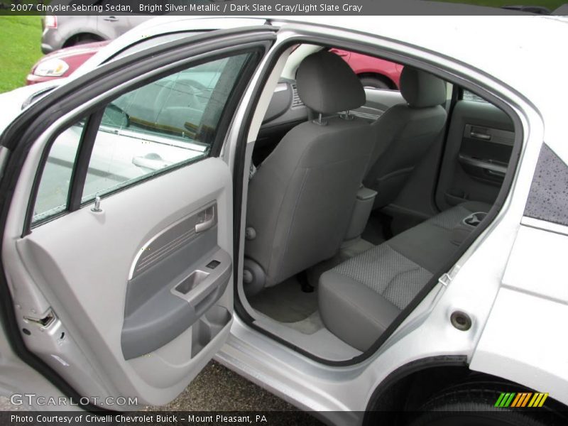 Bright Silver Metallic / Dark Slate Gray/Light Slate Gray 2007 Chrysler Sebring Sedan