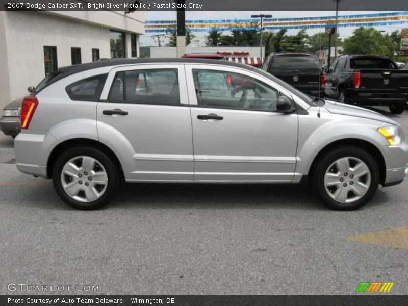 Bright Silver Metallic / Pastel Slate Gray 2007 Dodge Caliber SXT