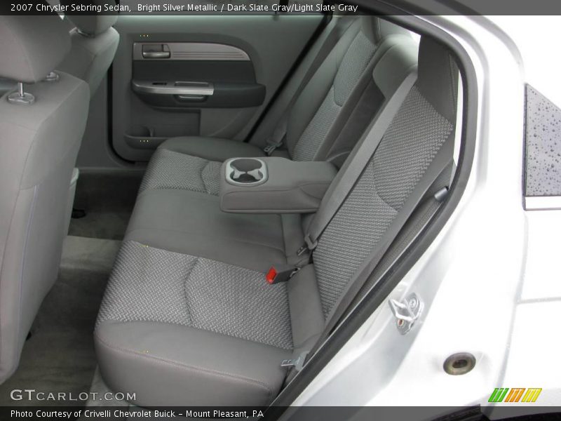 Bright Silver Metallic / Dark Slate Gray/Light Slate Gray 2007 Chrysler Sebring Sedan