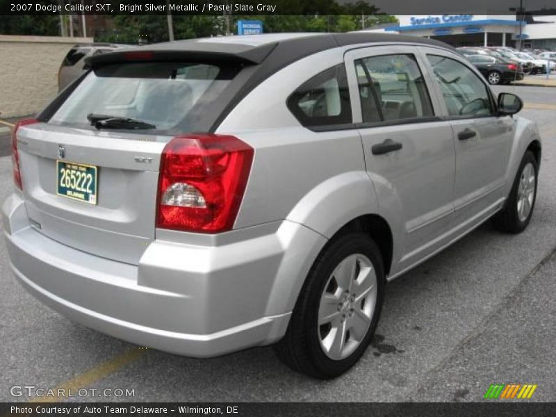 Bright Silver Metallic / Pastel Slate Gray 2007 Dodge Caliber SXT