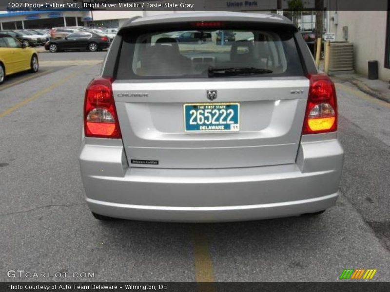 Bright Silver Metallic / Pastel Slate Gray 2007 Dodge Caliber SXT