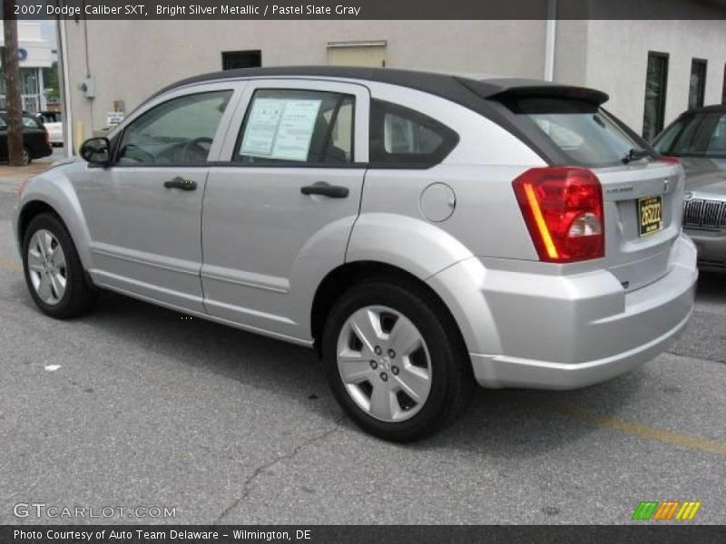 Bright Silver Metallic / Pastel Slate Gray 2007 Dodge Caliber SXT