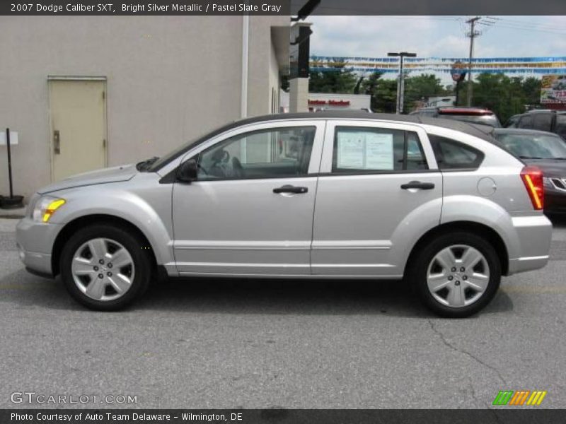 Bright Silver Metallic / Pastel Slate Gray 2007 Dodge Caliber SXT