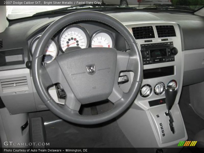 Bright Silver Metallic / Pastel Slate Gray 2007 Dodge Caliber SXT