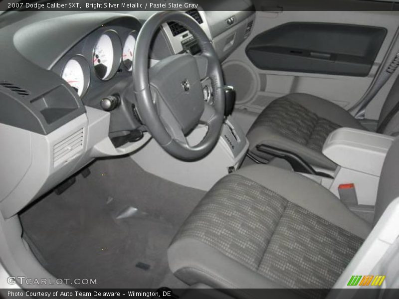 Bright Silver Metallic / Pastel Slate Gray 2007 Dodge Caliber SXT