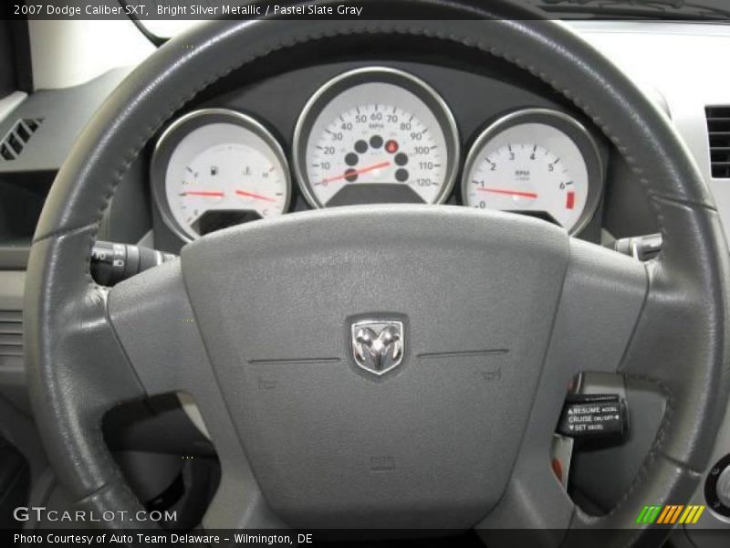 Bright Silver Metallic / Pastel Slate Gray 2007 Dodge Caliber SXT