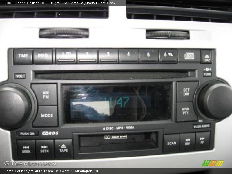 Bright Silver Metallic / Pastel Slate Gray 2007 Dodge Caliber SXT
