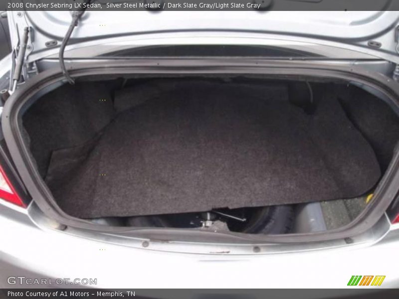 Silver Steel Metallic / Dark Slate Gray/Light Slate Gray 2008 Chrysler Sebring LX Sedan