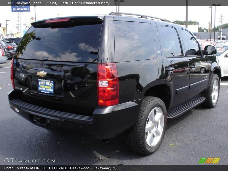 Black / Light Cashmere/Ebony 2007 Chevrolet Tahoe LTZ 4x4