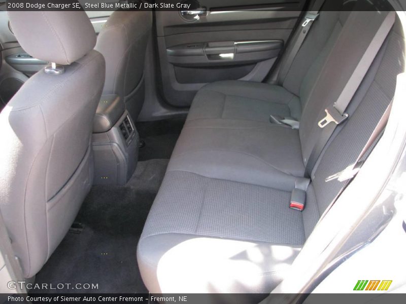 Steel Blue Metallic / Dark Slate Gray 2008 Dodge Charger SE