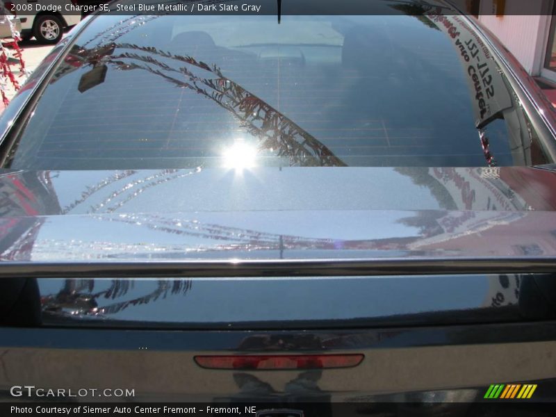 Steel Blue Metallic / Dark Slate Gray 2008 Dodge Charger SE