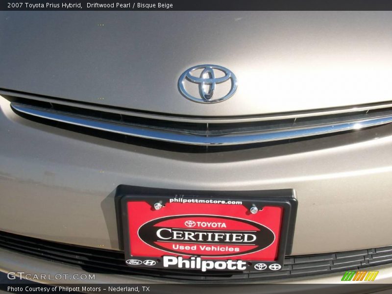 Driftwood Pearl / Bisque Beige 2007 Toyota Prius Hybrid