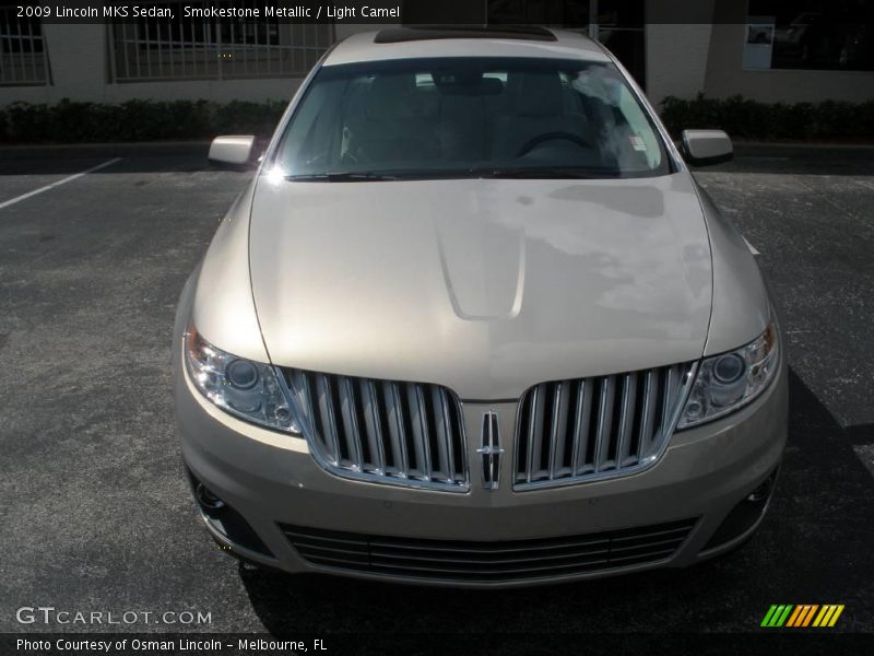 Smokestone Metallic / Light Camel 2009 Lincoln MKS Sedan