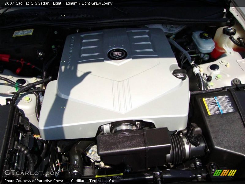Light Platinum / Light Gray/Ebony 2007 Cadillac CTS Sedan