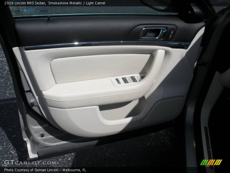 Smokestone Metallic / Light Camel 2009 Lincoln MKS Sedan