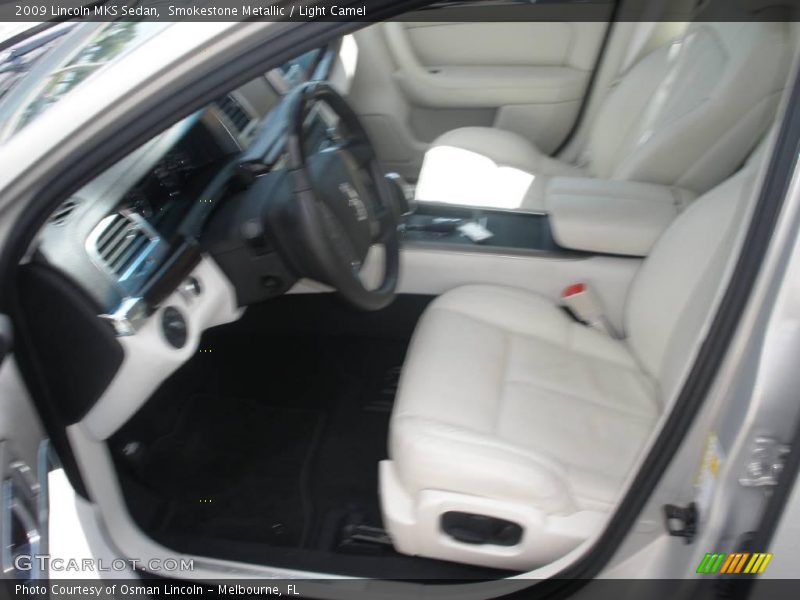 Smokestone Metallic / Light Camel 2009 Lincoln MKS Sedan