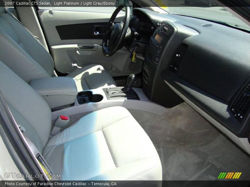Light Platinum / Light Gray/Ebony 2007 Cadillac CTS Sedan