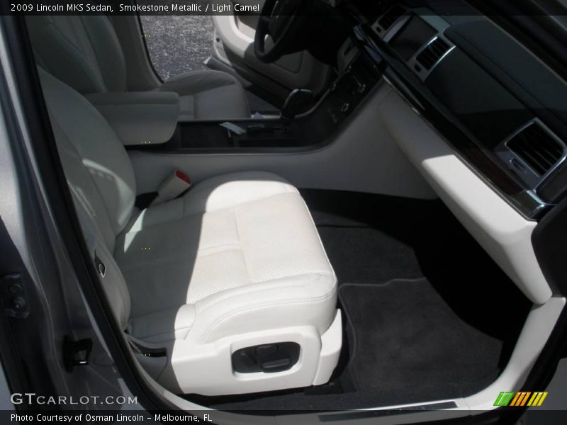 Smokestone Metallic / Light Camel 2009 Lincoln MKS Sedan